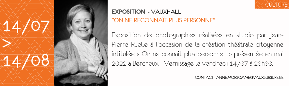 Exposition photo On ne reconnaît plus personne au Vauxhall