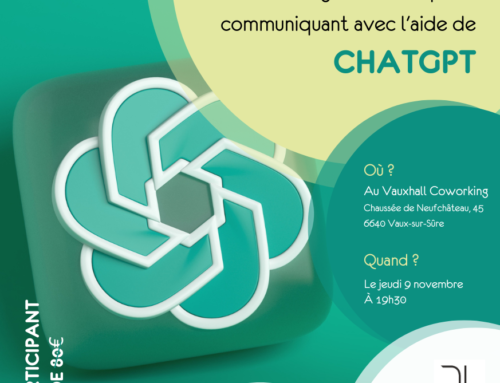 09/11 – Formation “Gagnez du temps en communiquant avec l’aide de ChatGPT”